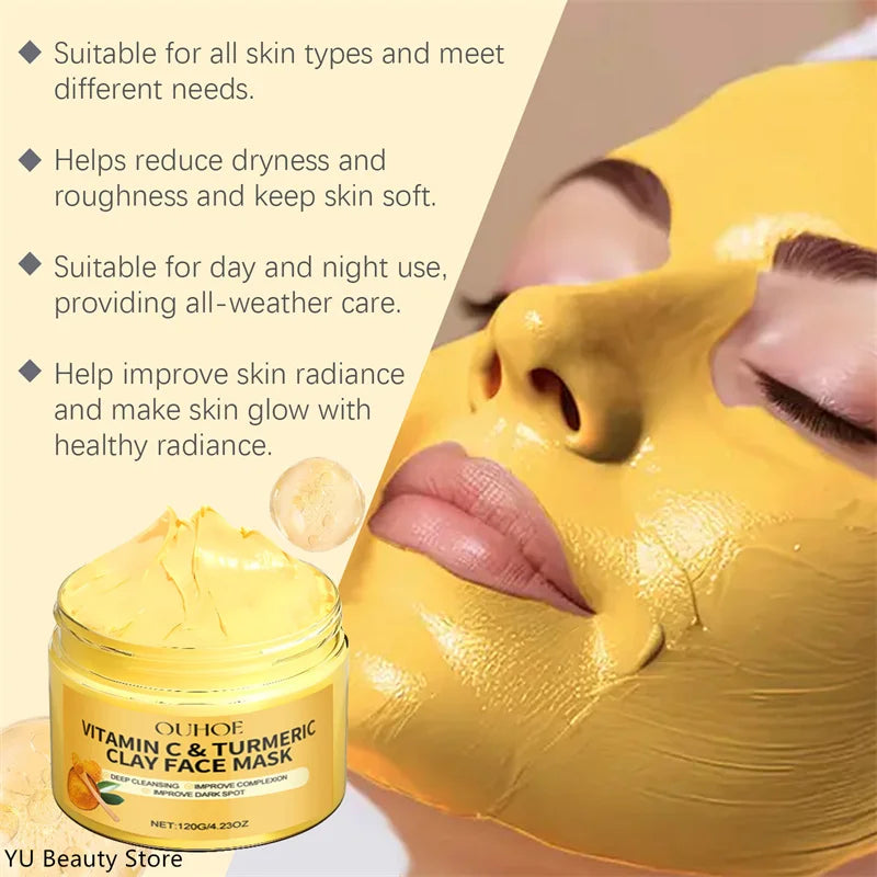 Turmeric Vitamin C Clay Mask